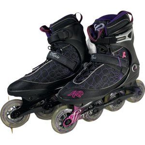 K2 Alexis Black/Purple 9.5 Inline Skates